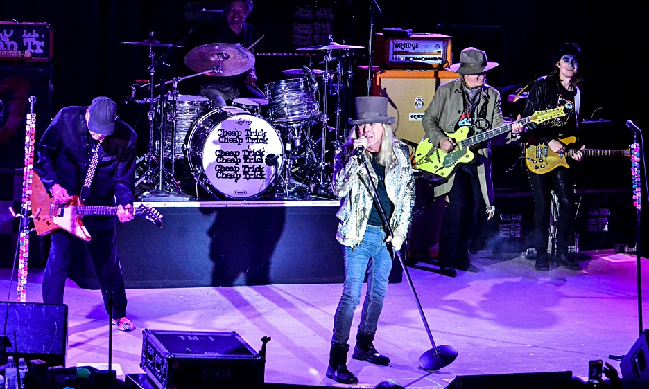 Cheap Trick playing live